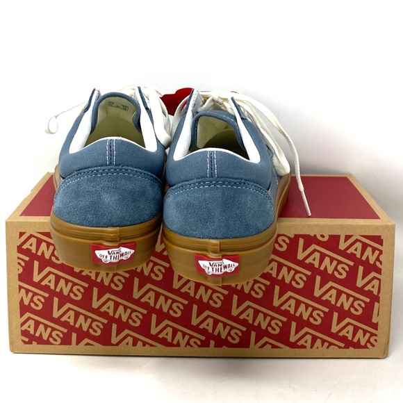 VANS Old Skool Vintage Gum Casual Shoes For Women Canvas Suede Blue VN0A5KRSRV2 - Picture 6 of 11